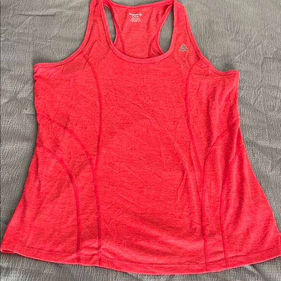 Reebok Women's Bright Red Tank Top - Picture 4 of 7